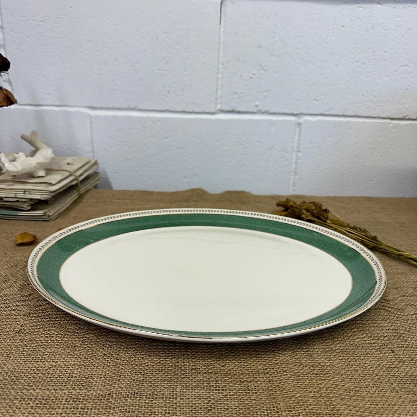 Royal Cauldon Oval Platter - The Blind Mole