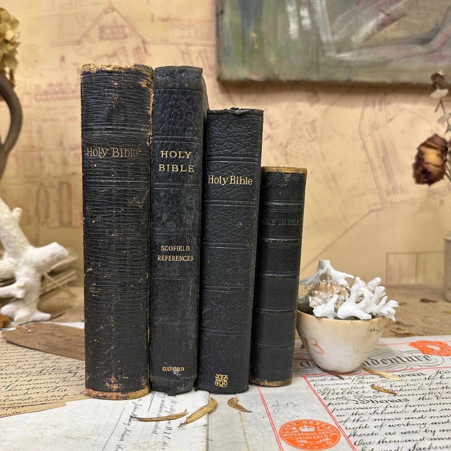 Larger Book Stack Bible Collection - The Blind Mole