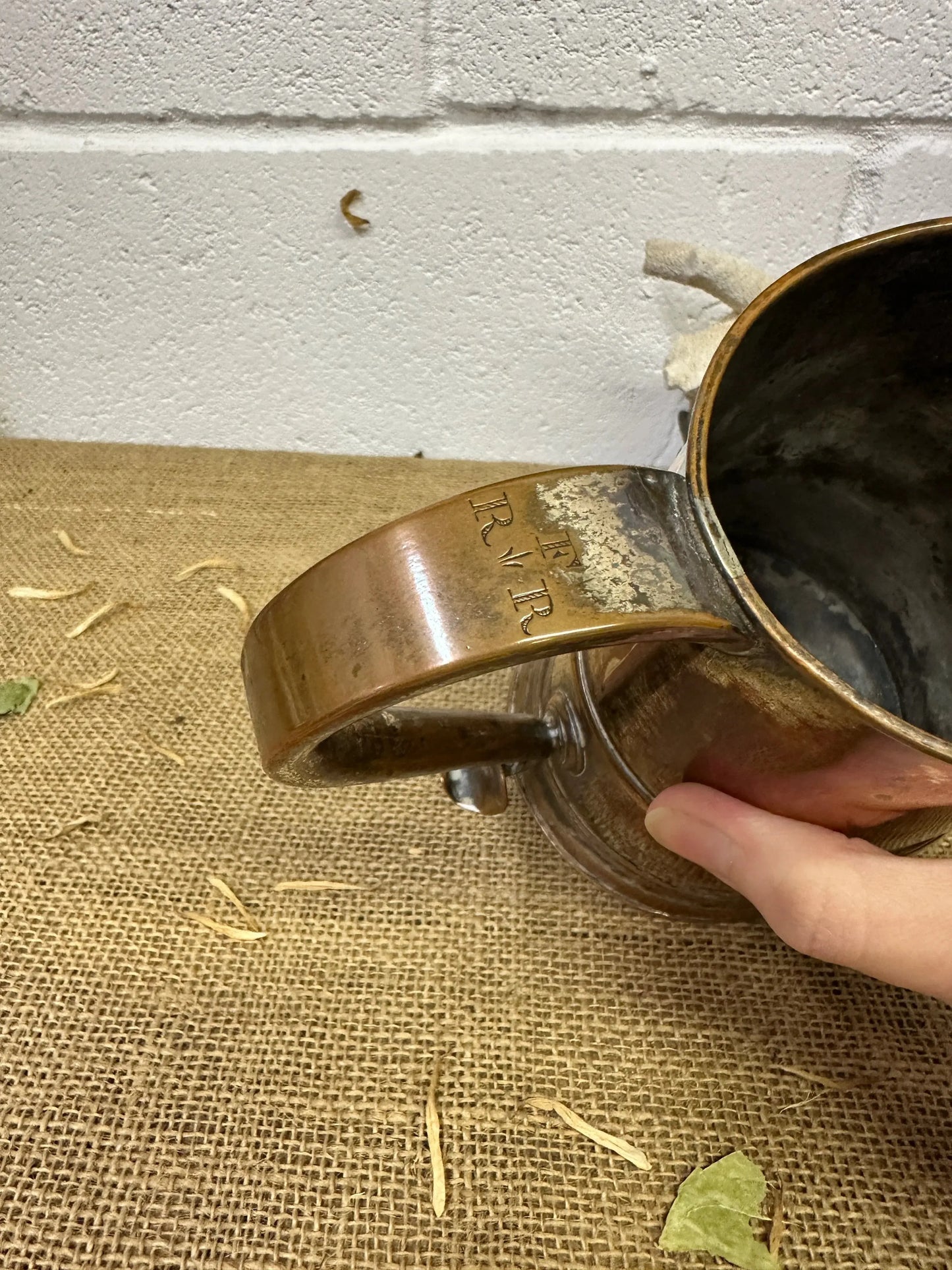 Georgian Tankard Silver Plated - The Blind Mole
