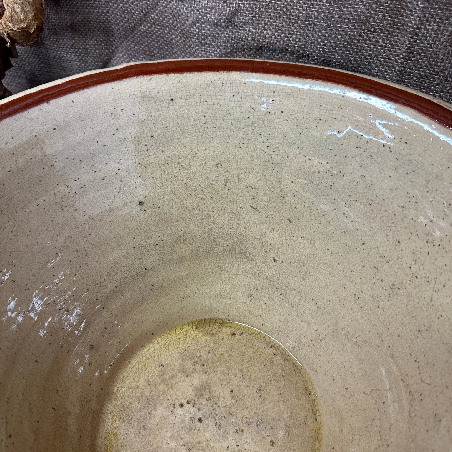Glazed Pancheon Antique Diary Confit Bowl The Blind Mole
