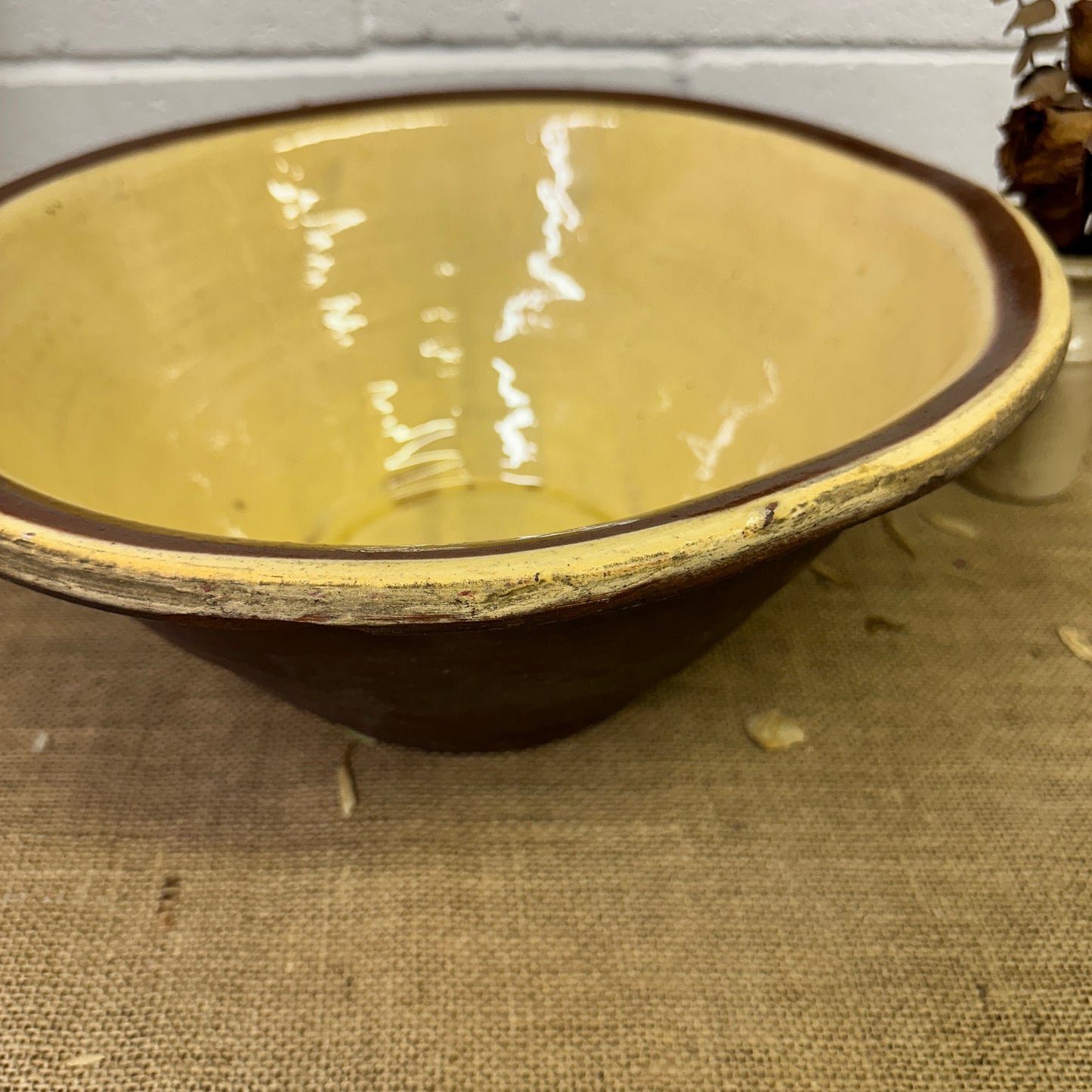 Antique Glazed Diary Confit Bowl Large - The Blind Mole