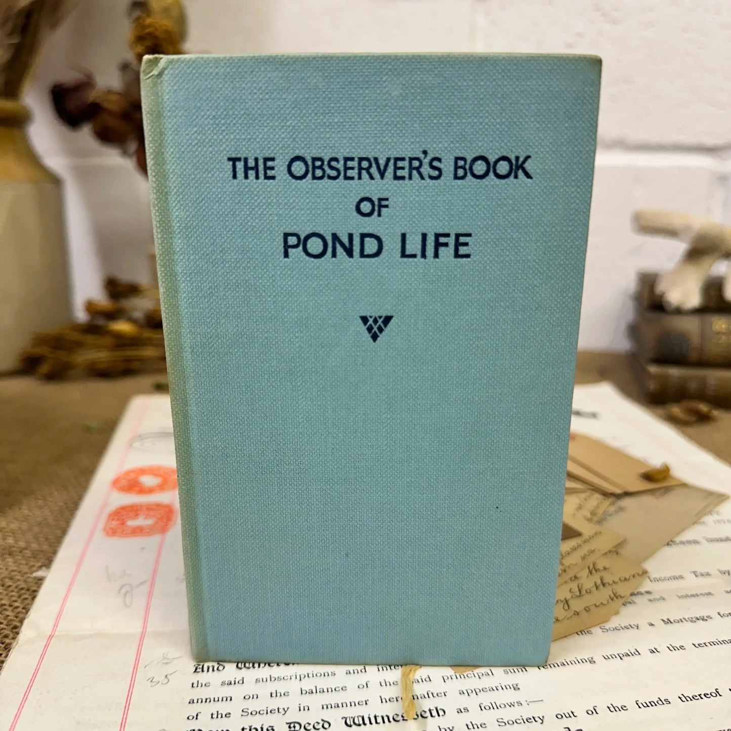 The observer’s book Pond Life - Title Bottom to Top - The Blind Mole