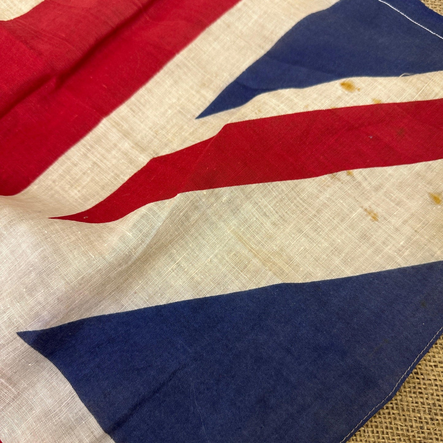 Vintage Cotton Union Jack British Fag - The Blind Mole
