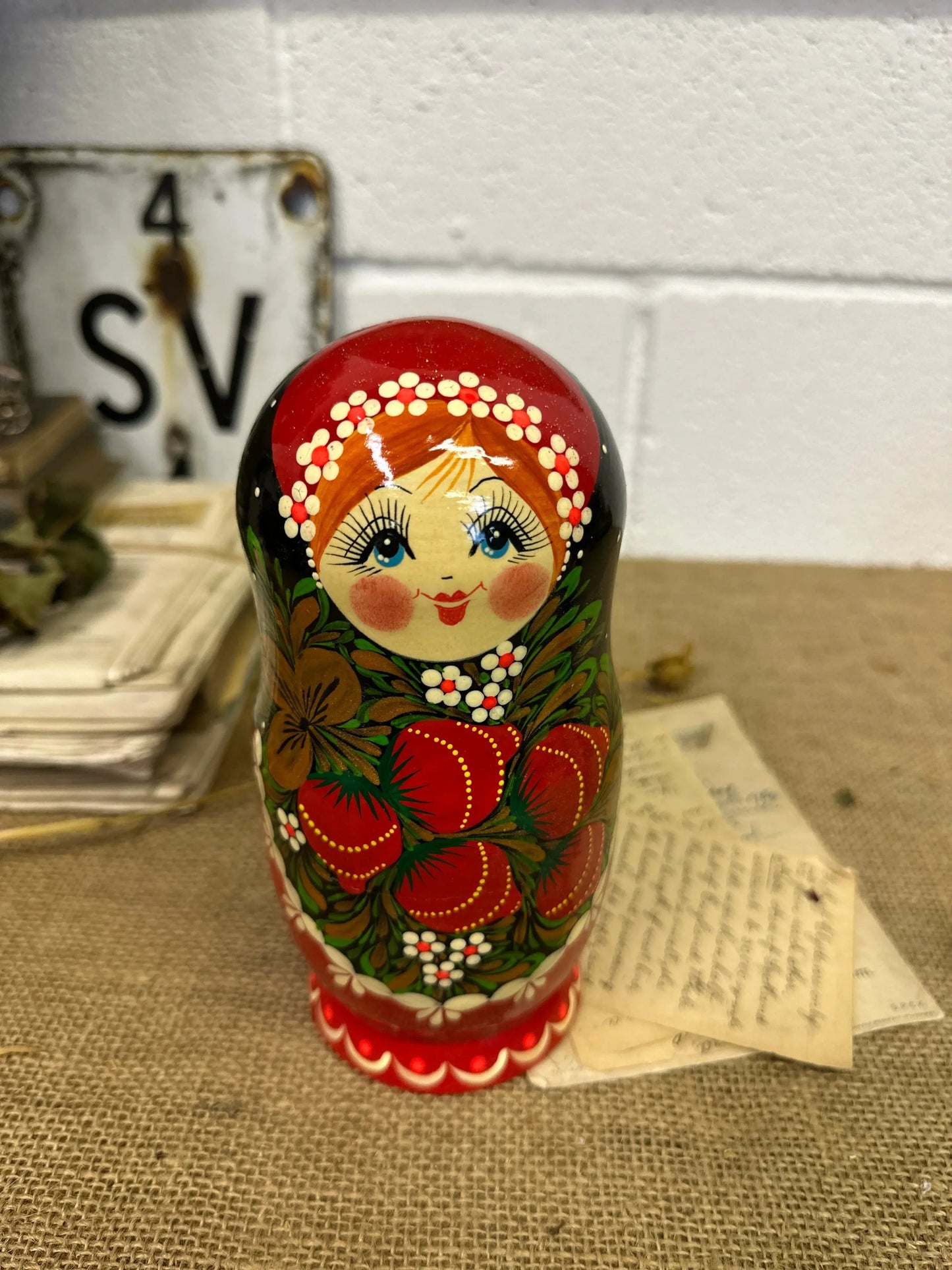 Matryoshka Russian Stacking Dolls Large - The Blind Mole