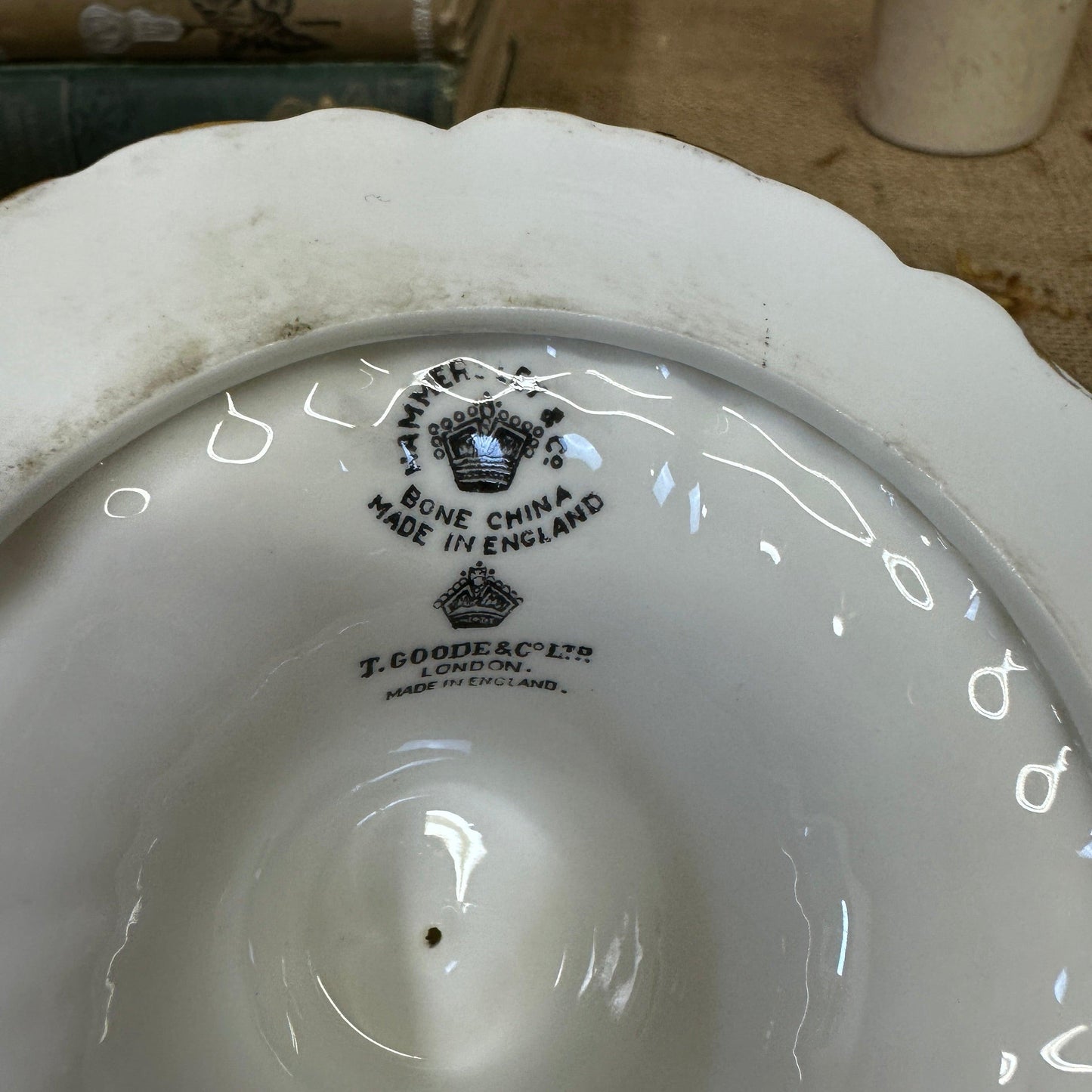 Hamersley China Candle Stick Holder - The Blind Mole