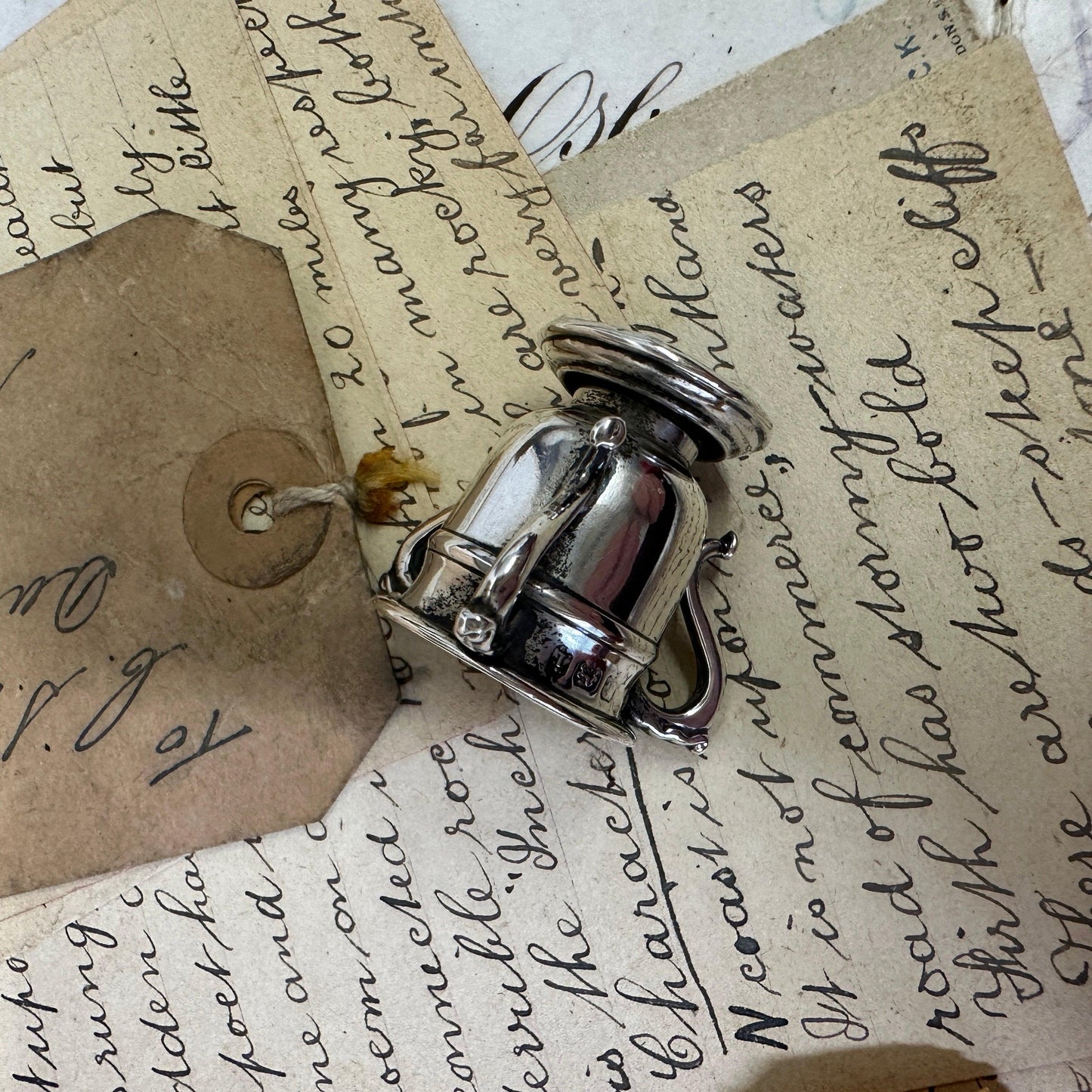 Edwardian Silver Tiny Trophy - The Blind Mole