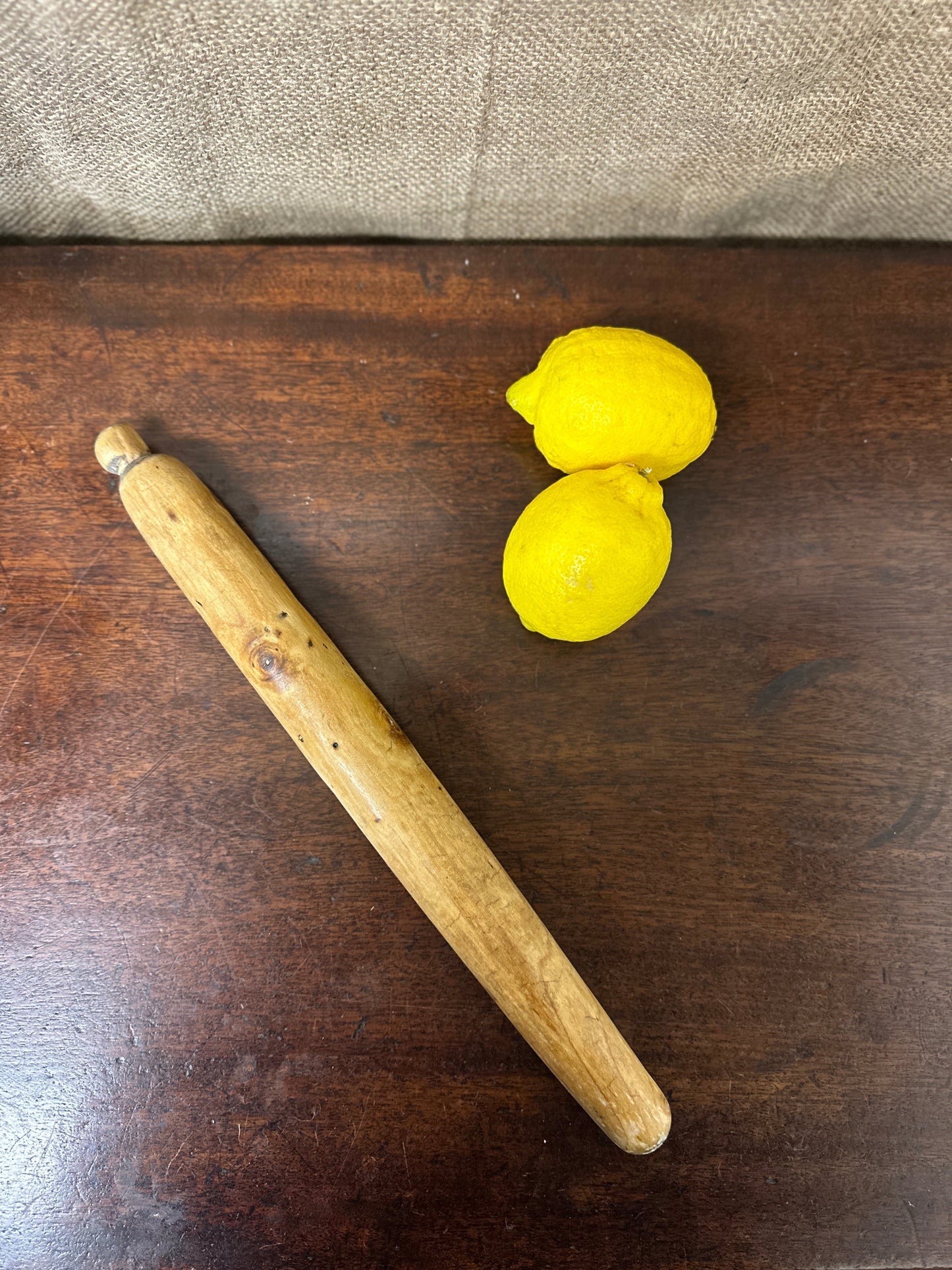 Antique French Rolling Pin The Blind Mole