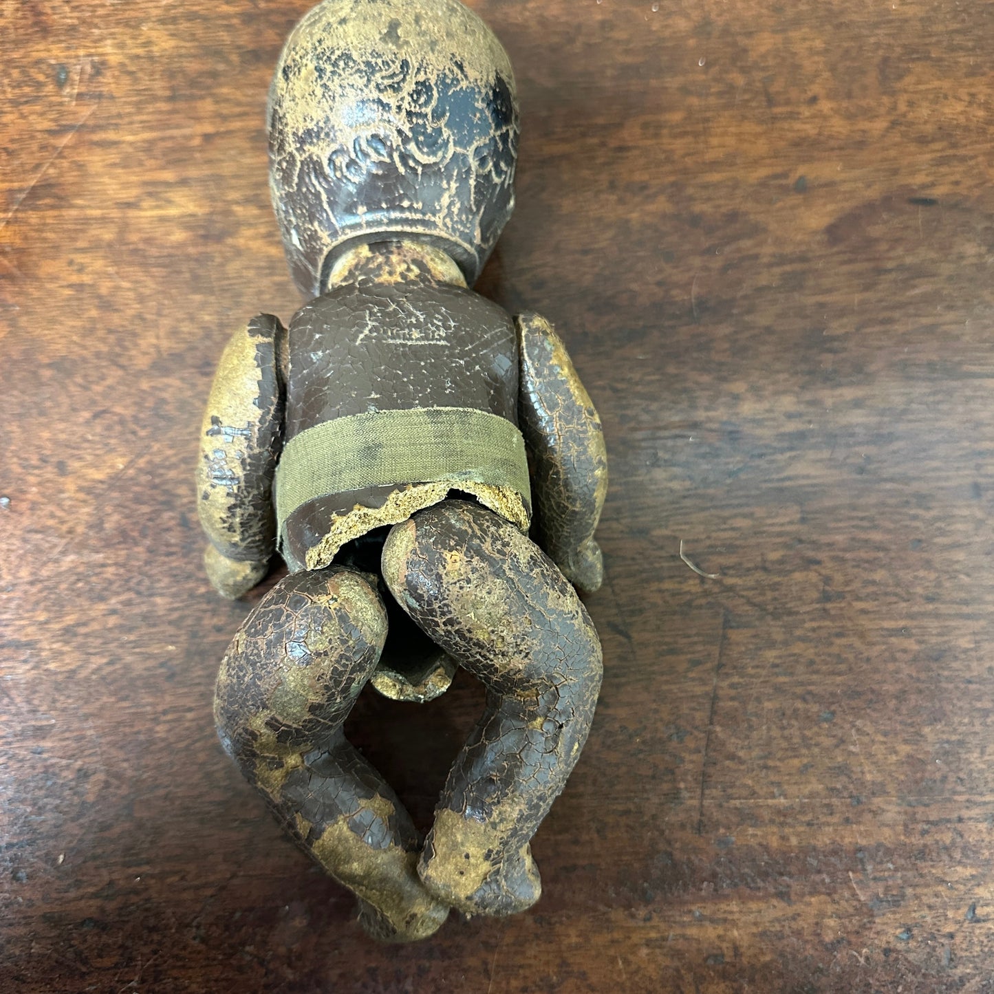 1930s Composition Reliable Canada Baby Doll The Blind Mole