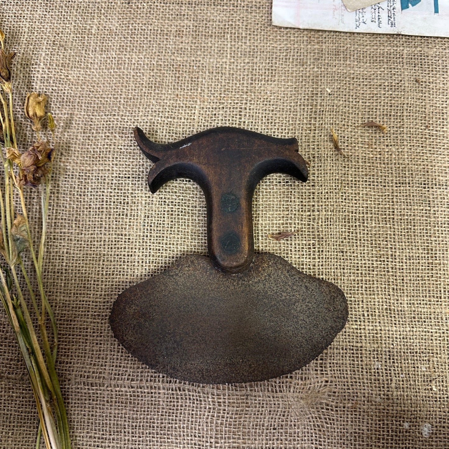 Antique Edwardian Herb Cutter Tool - The Blind Mole