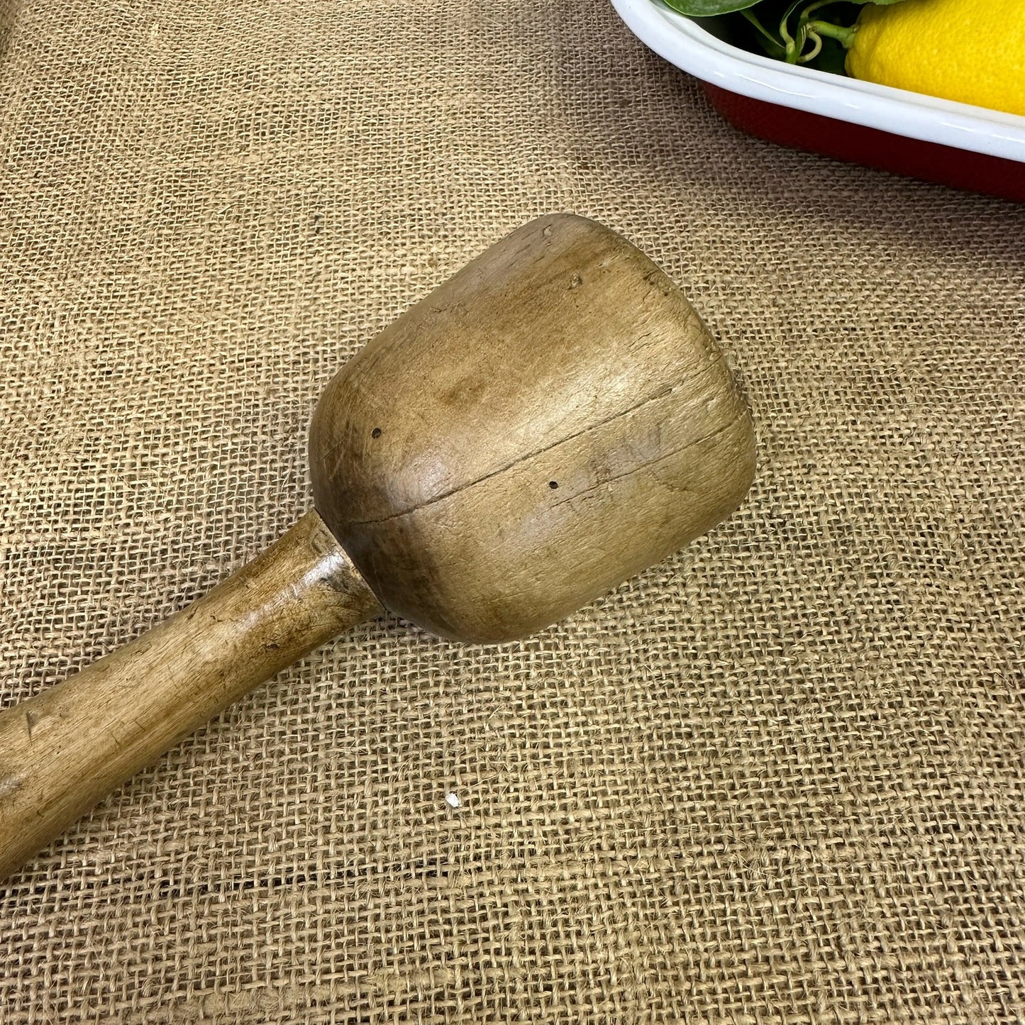 Antique Pie Dolly, Mould Potato Masher - The Blind Mole