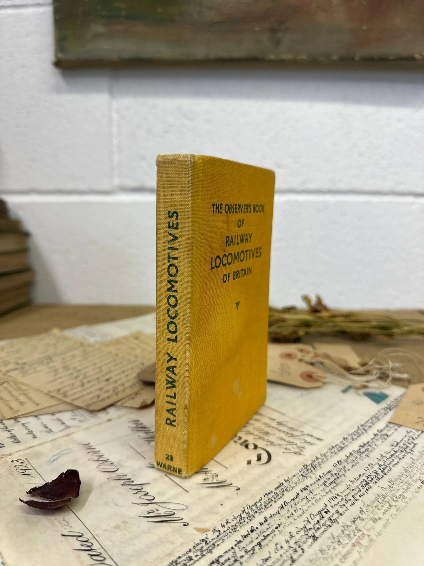 The observer’s book Railway Locomotives- Title Bottom to Top - The Blind Mole
