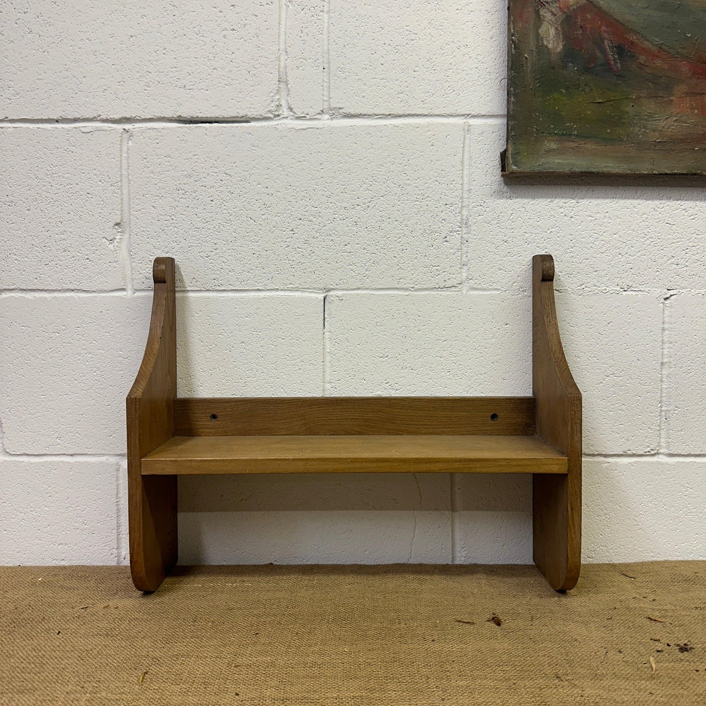 Small Oak Shelf - The Blind Mole