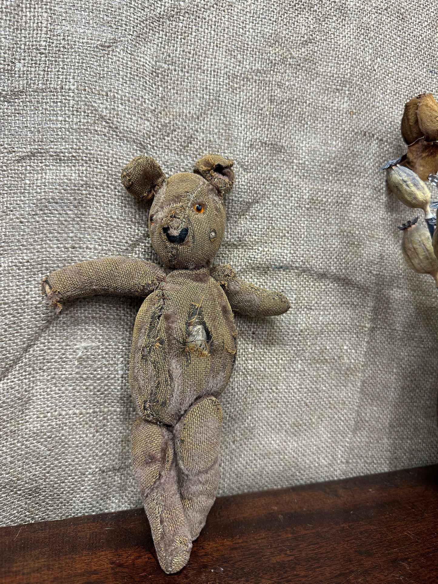 Vintage Worn Teddy Bear The Blind Mole