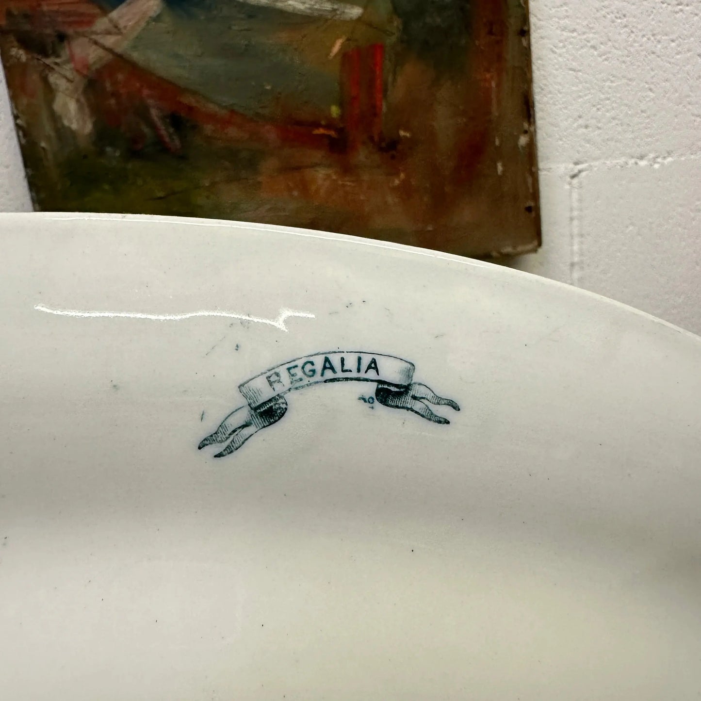 Victorian Platter F Winkle & co - The Blind Mole