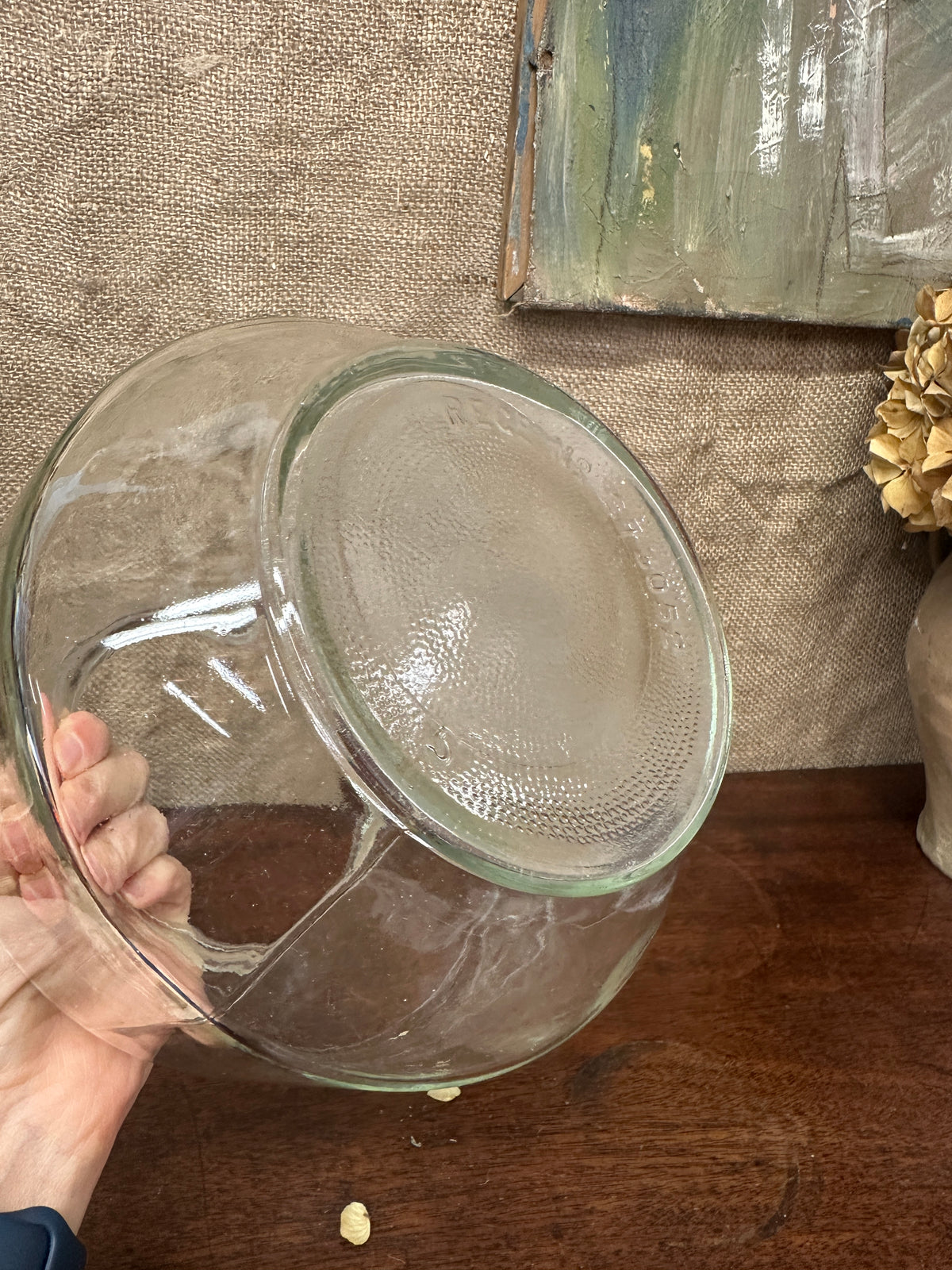 Glass Vase Jar Octagon Terrarium