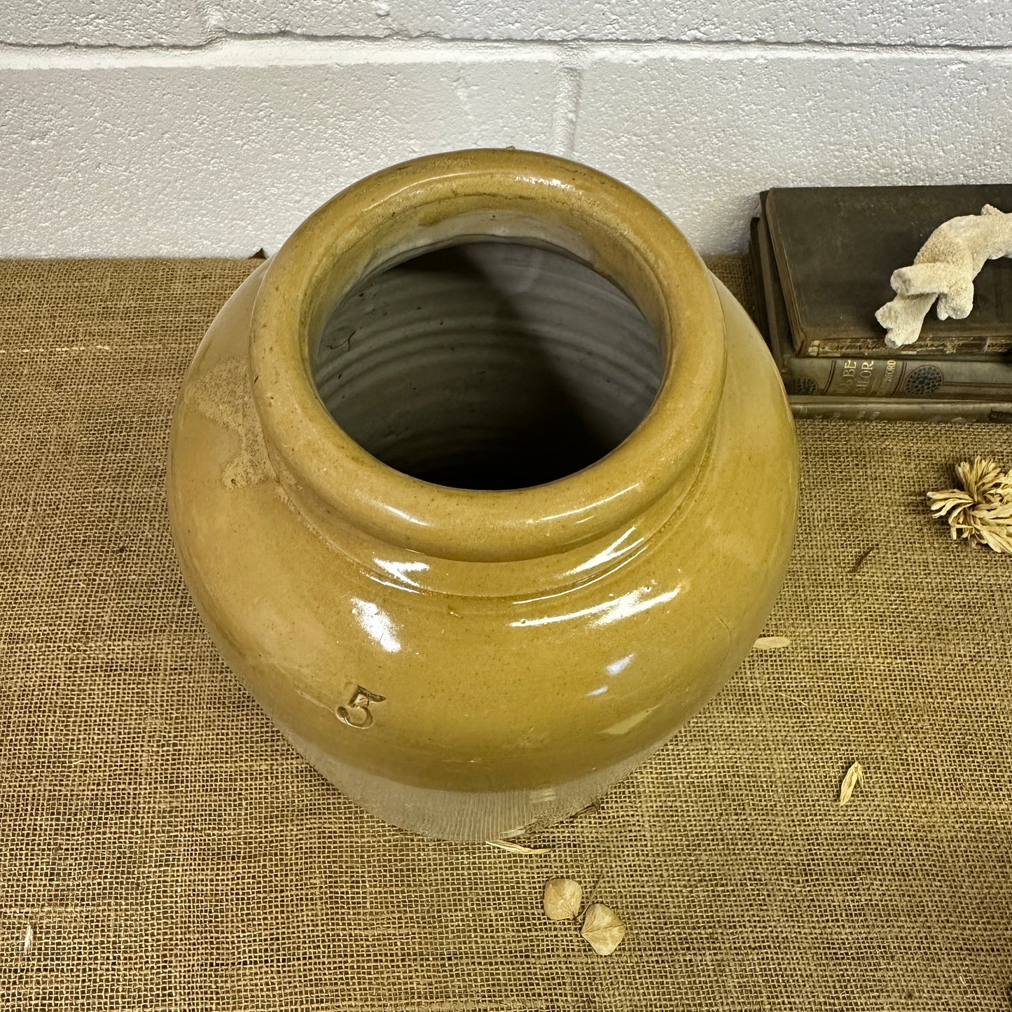 Tall Stoneware Utensils Pot, Vase - The Blind Mole