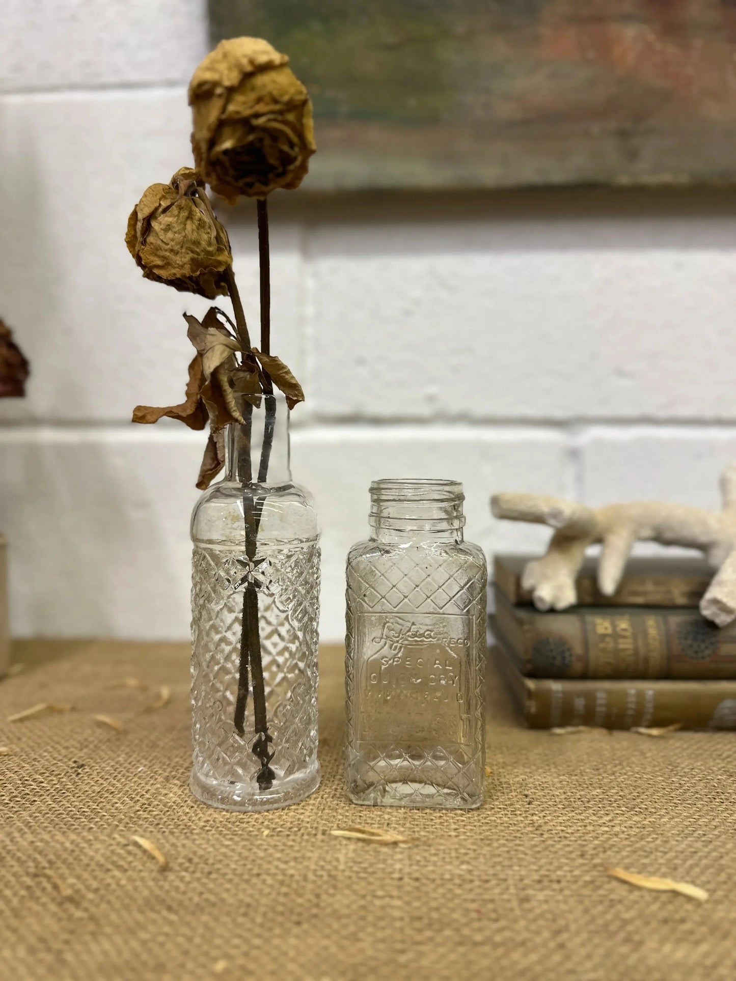 Antique Glass Poison Apothecary Bottles - The Blind Mole