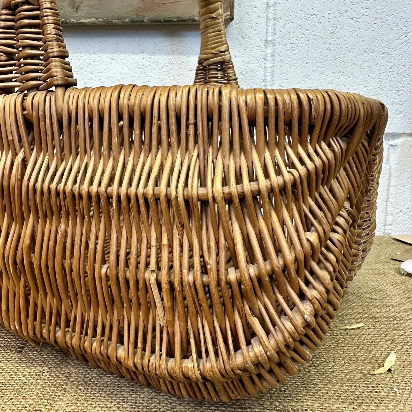 Vintage Wicker Basket - The Blind Mole