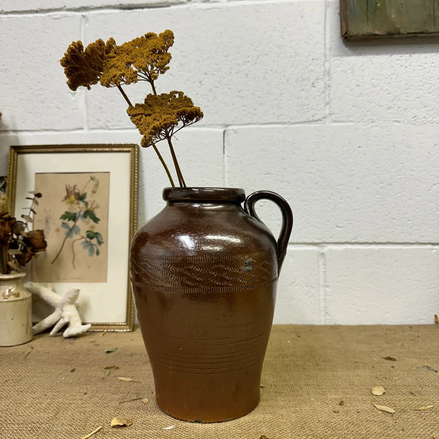 Stoneware Water Jug Vase - The Blind Mole