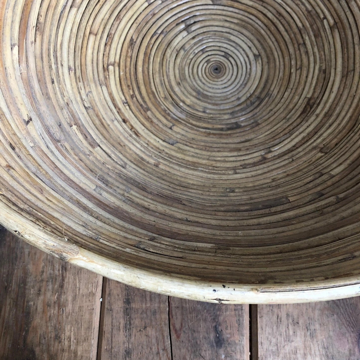 Large Mid Century Proving Banneton Basket - The Blind Mole