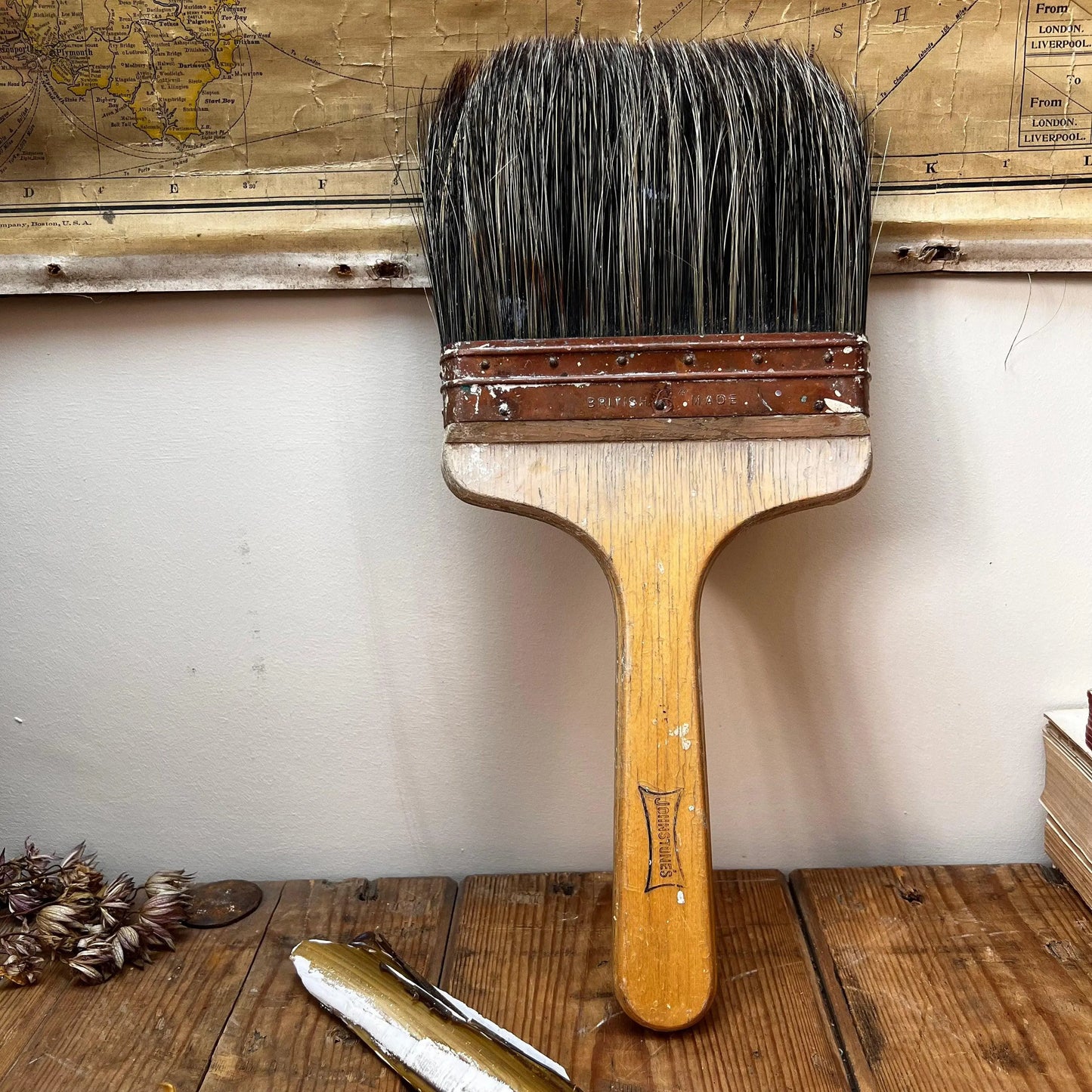 Large Rustic Johnstone's Paint Brush - The Blind Mole
