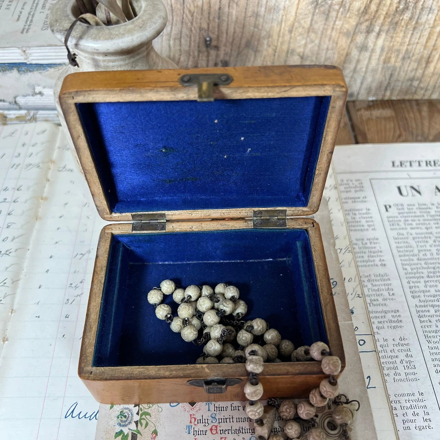 Small Wooden Box Keepsake Box, Jewellery Box - The Blind Mole
