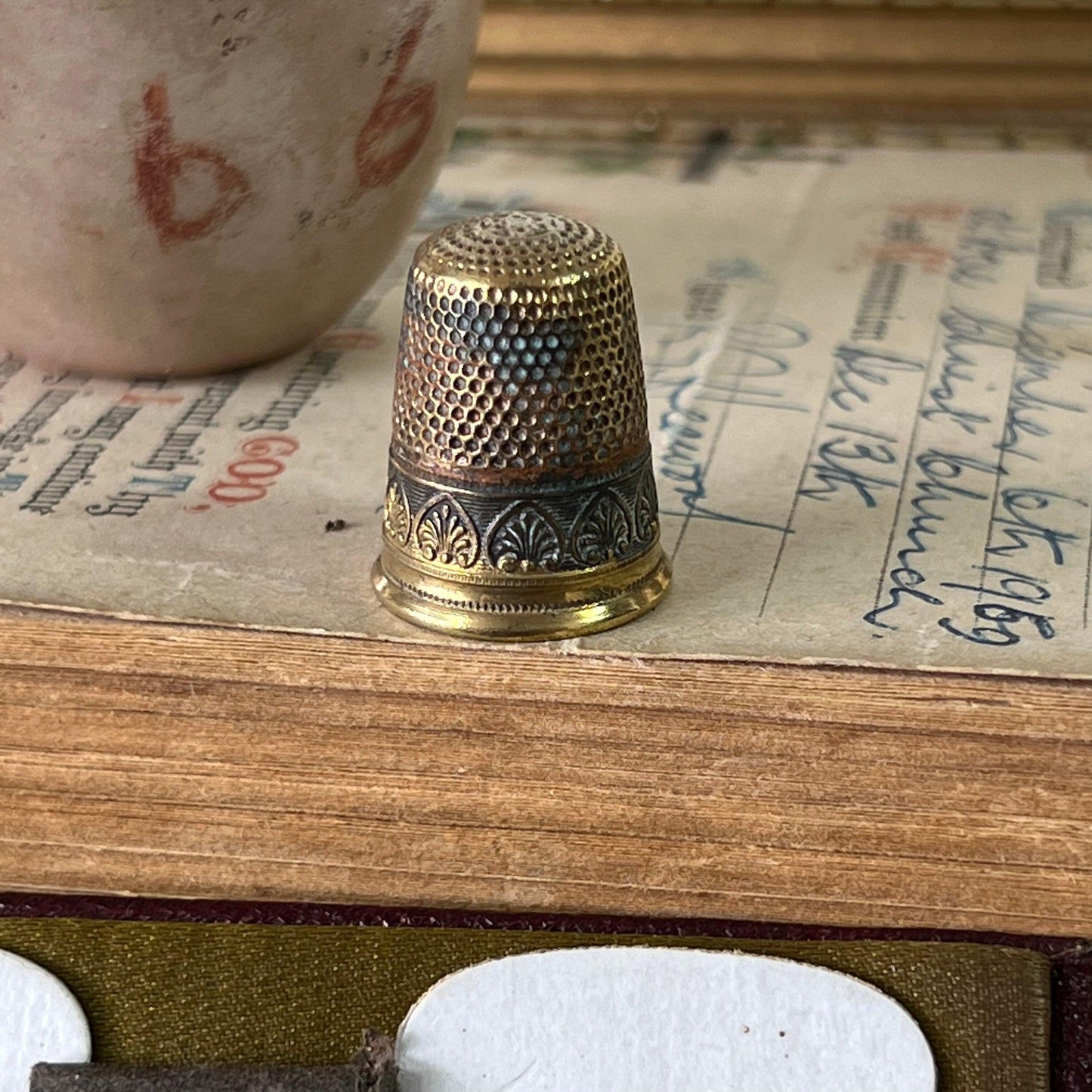 Antique Sewing Kit - The Blind Mole