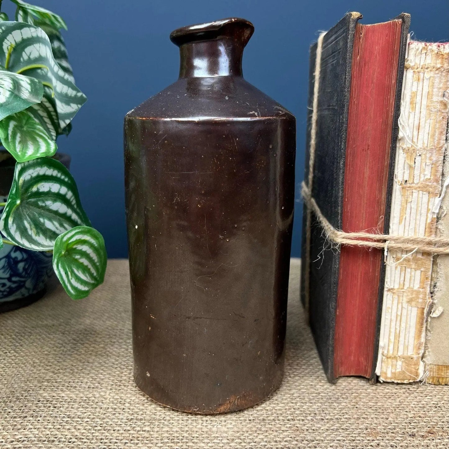 Stoneware Bottle Flask - The Blind Mole
