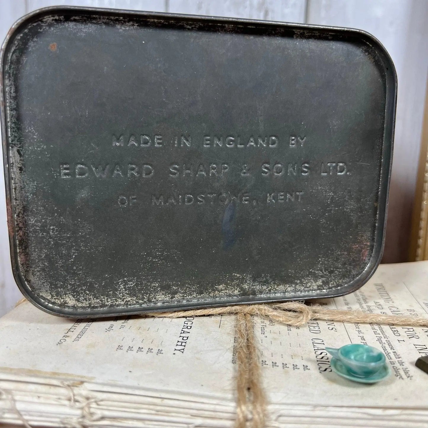 Edward Sharp & Sons Toffee, Confectionary, Biscuit Tin - The Blind Mole