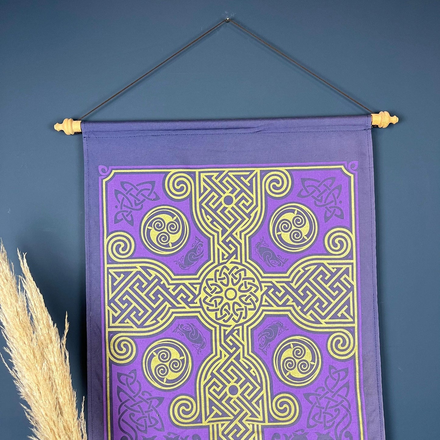 Celtic Cross Tapestry Wall Hanging - The Blind Mole