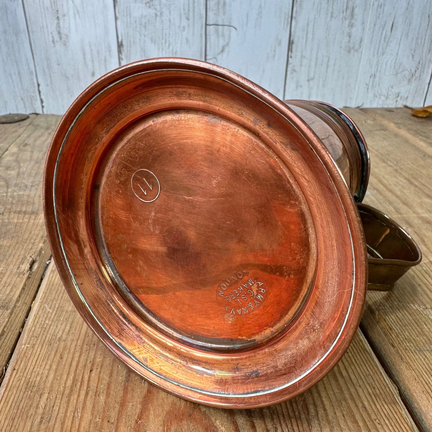 Military Campaign CSL Copper Lidded Tankard, Flask - The Blind Mole