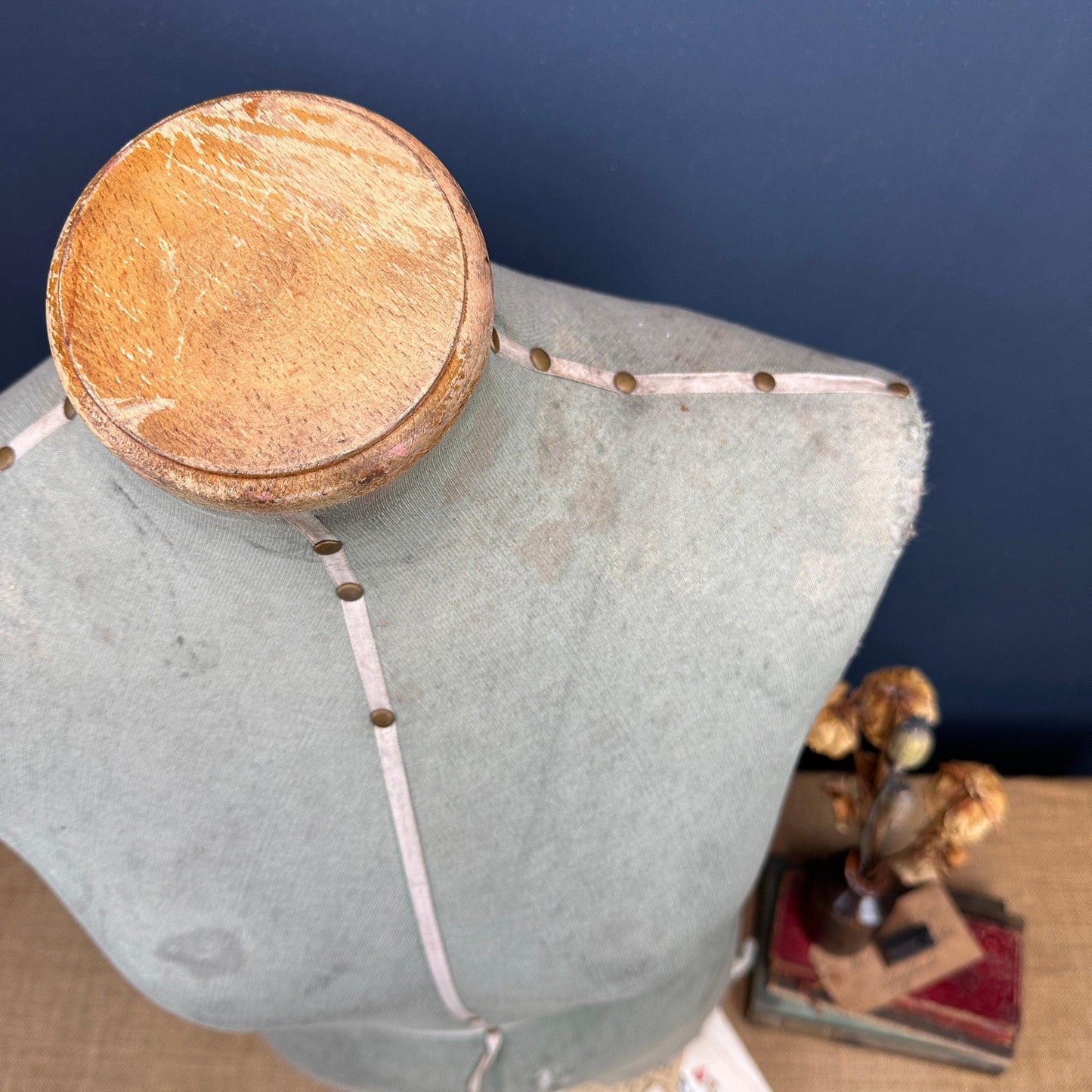 Antique Singer Grey Mannequin Circa 1940's - The Blind Mole