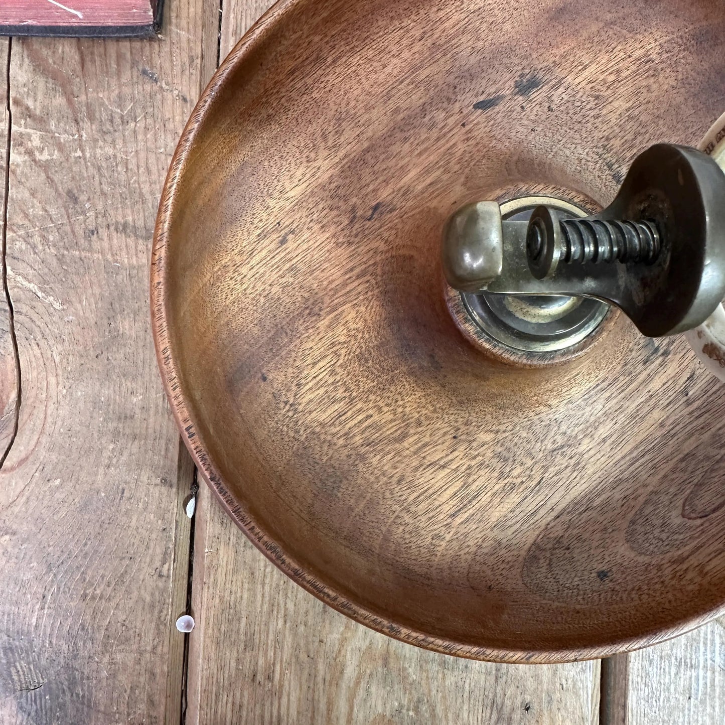 Vintage Ships Wheel Nut Cracker - The Blind Mole