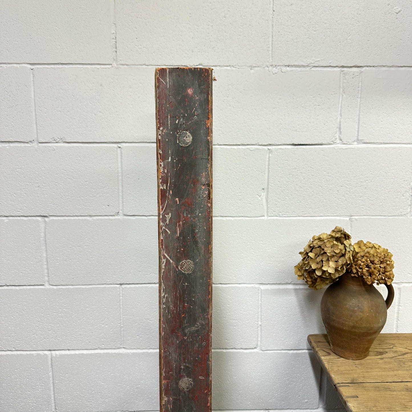Vintage Wooden Painted Ladder, Towel Rail - The Blind Mole