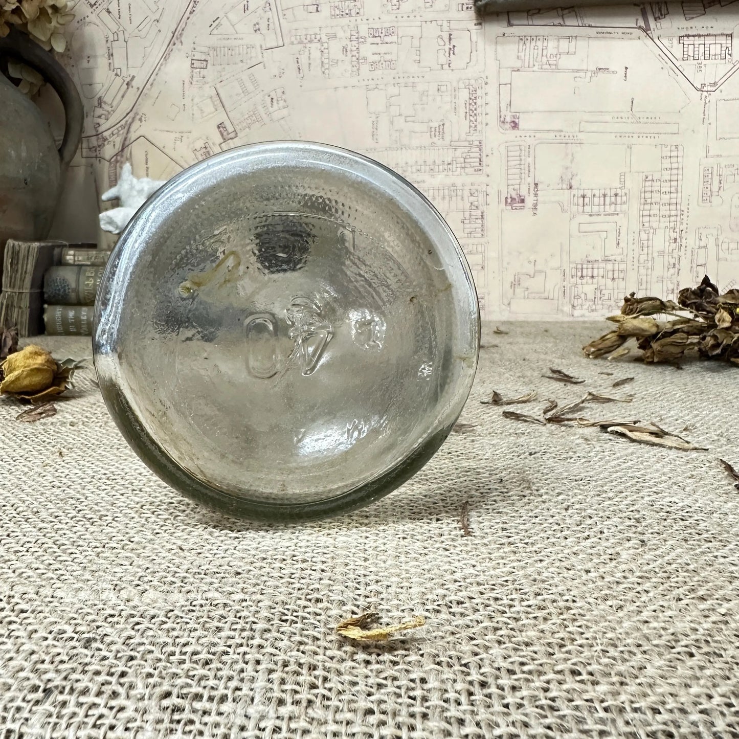 Vintage Glass Apothecary Chemist Laboratory Bottle Distilled Water - The Blind Mole