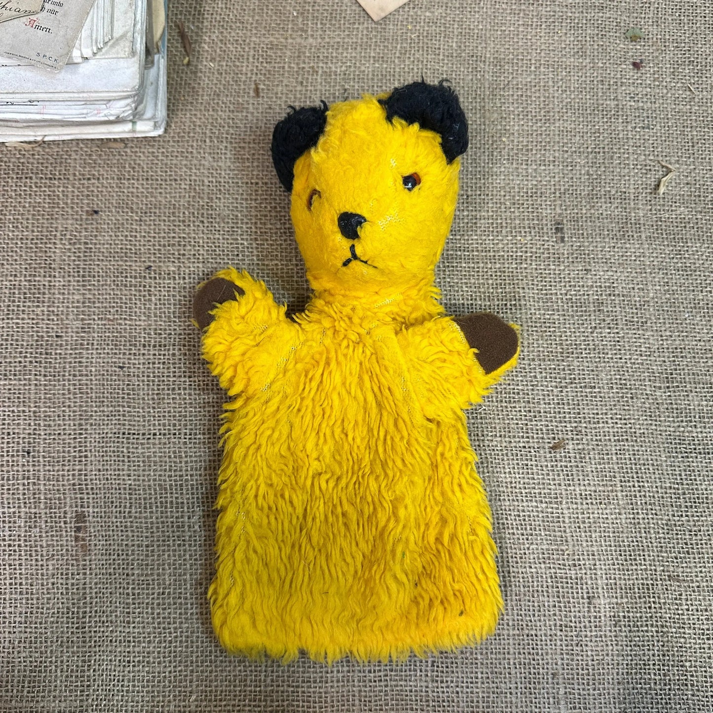 Vintage Chad Valley Sooty Glove Puppet - The Blind Mole