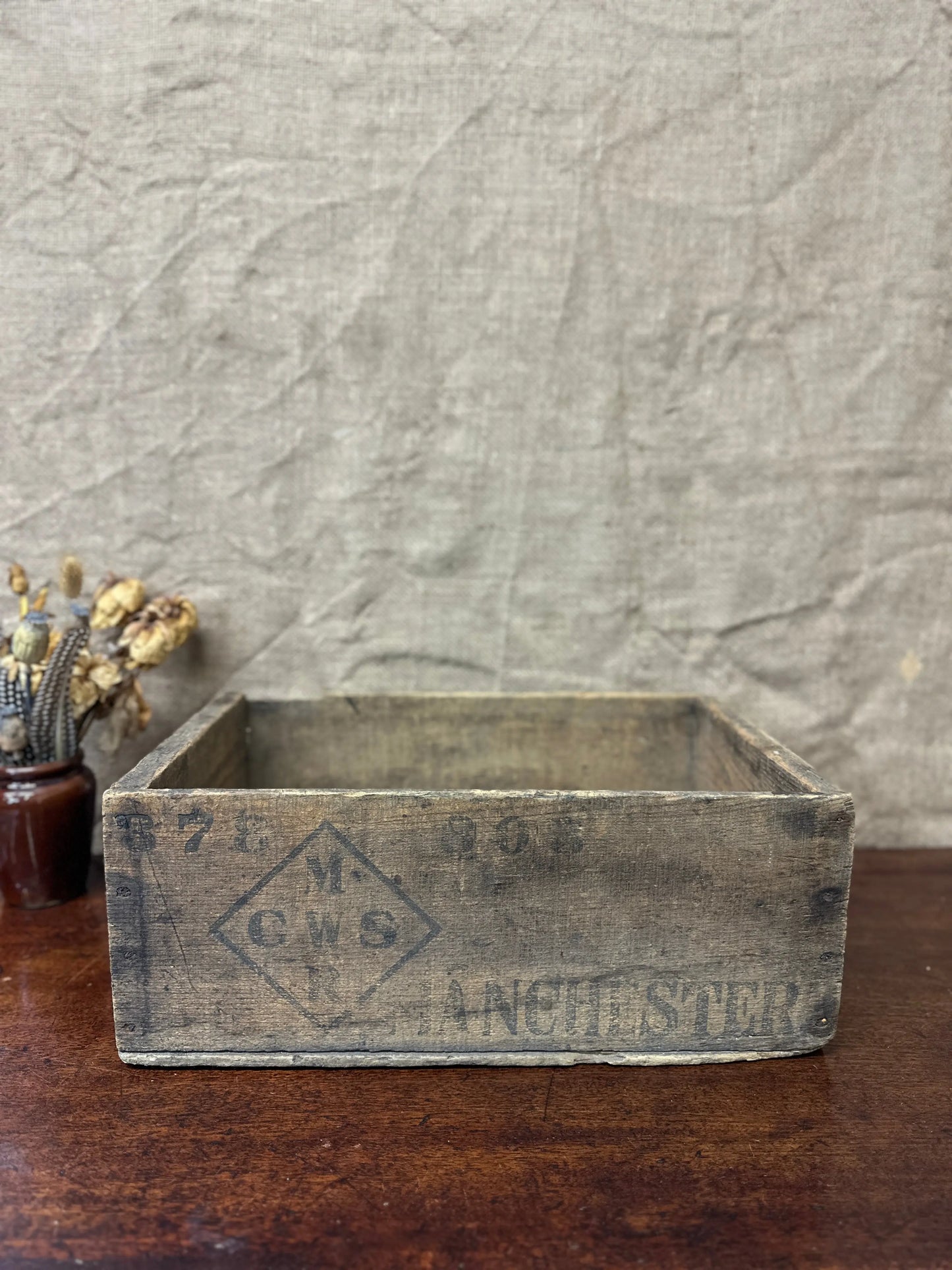 Wooden Crate, Bottle Rack Storage The Blind Mole