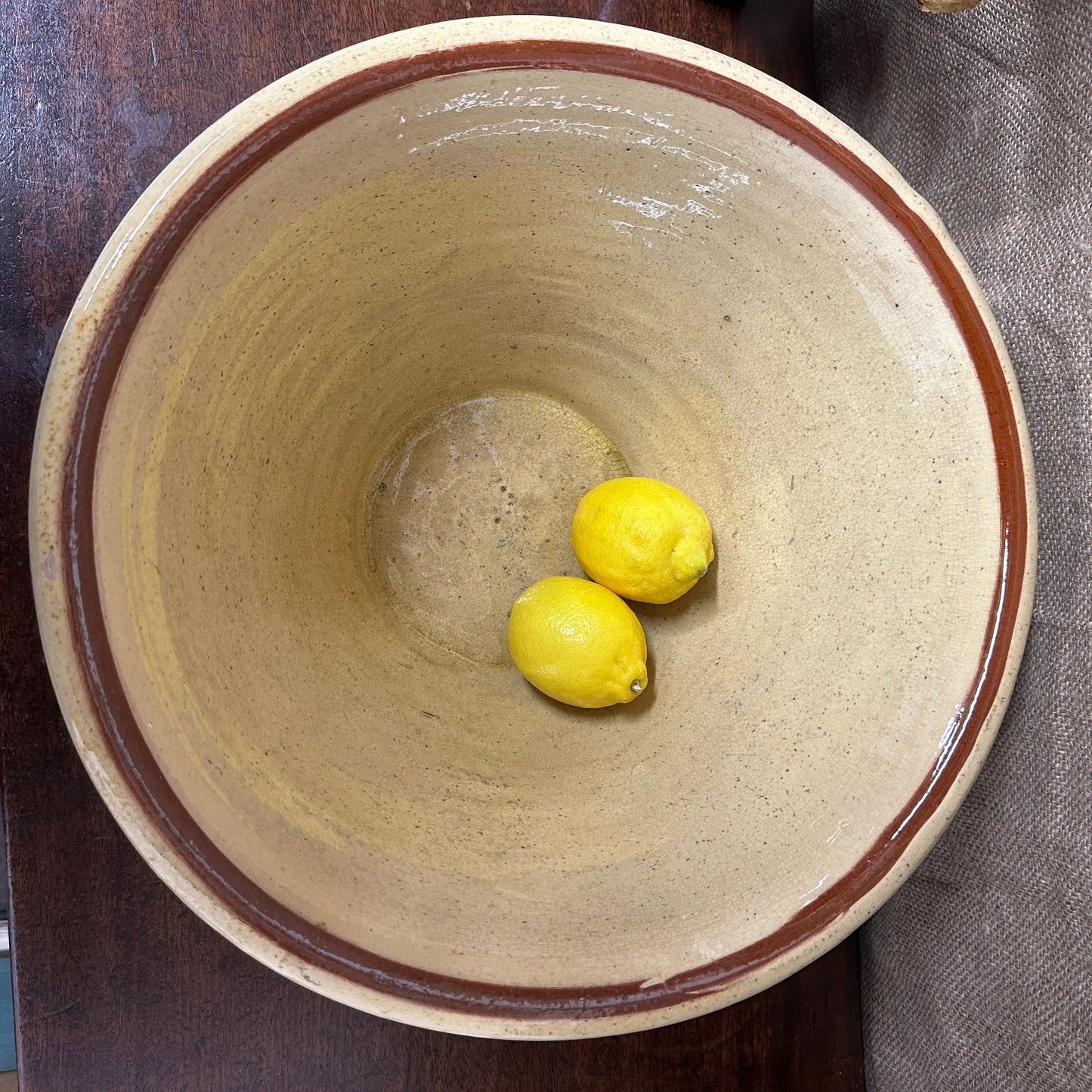 Glazed Pancheon Antique Diary Confit Bowl The Blind Mole