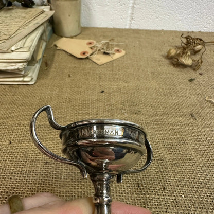 Small EPNS Decorative Trophy - The Blind Mole