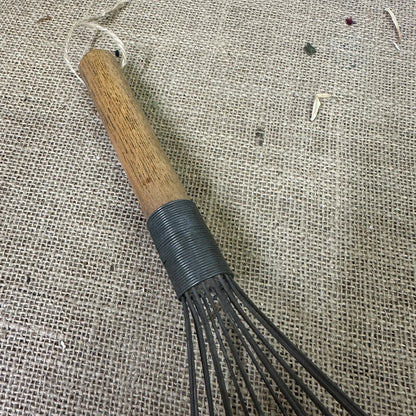 Large Antique French Balloon Whisk - The Blind Mole