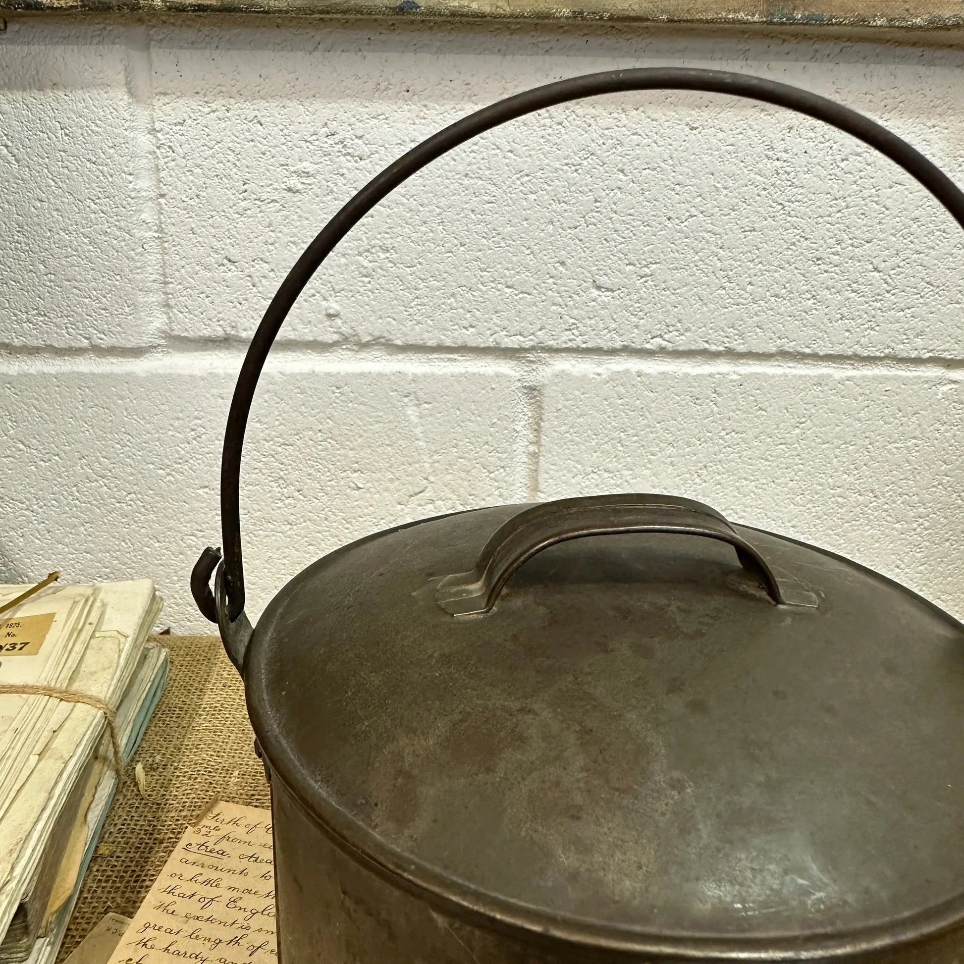 Antique Billy Can Berry Bucket - The Blind Mole