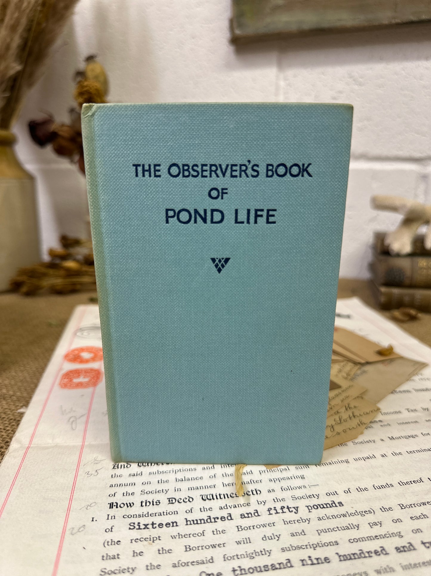 The observer’s book Pond Life - Title Bottom to Top