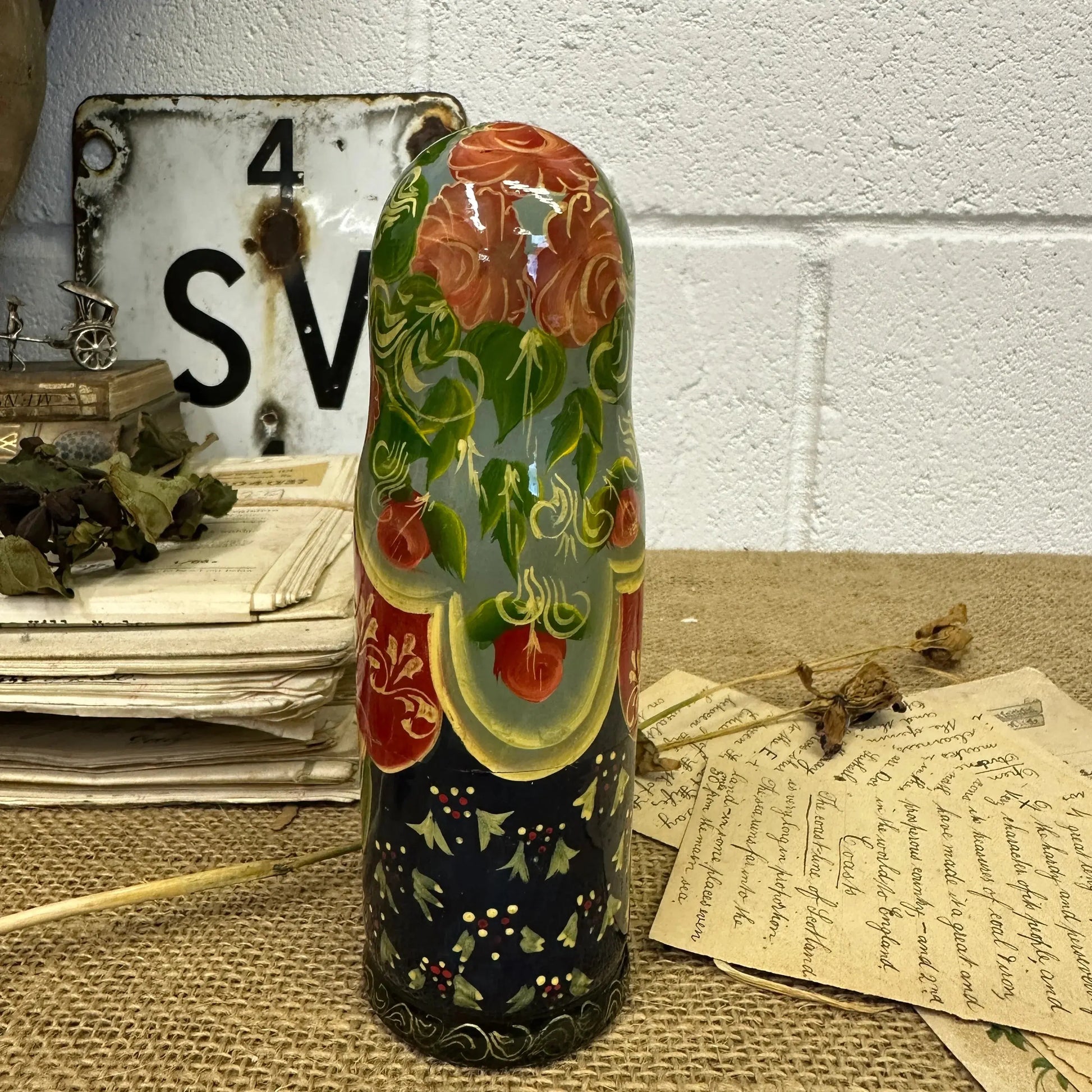 Matryoshka Russian Decanter Nesting Doll - The Blind Mole