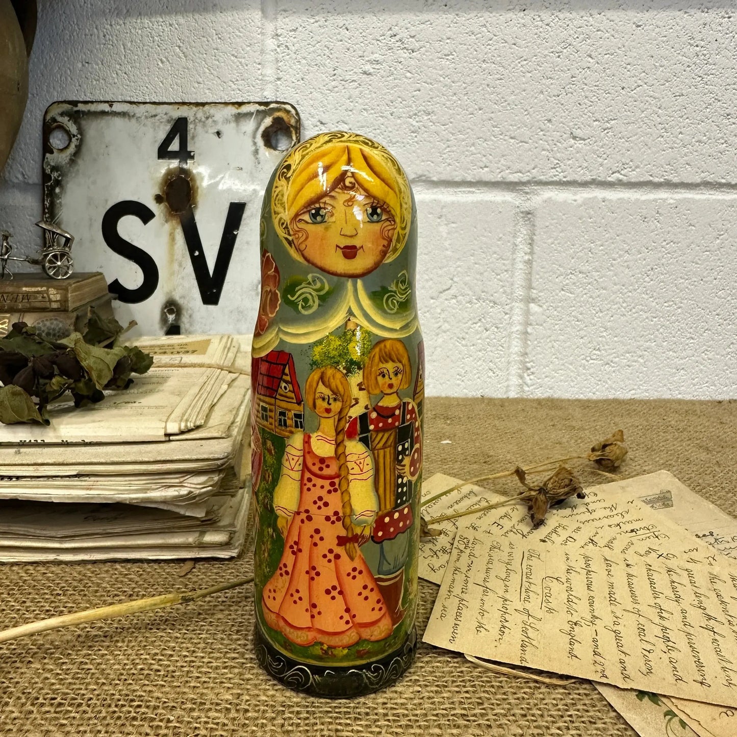 Matryoshka Russian Decanter Nesting Doll - The Blind Mole