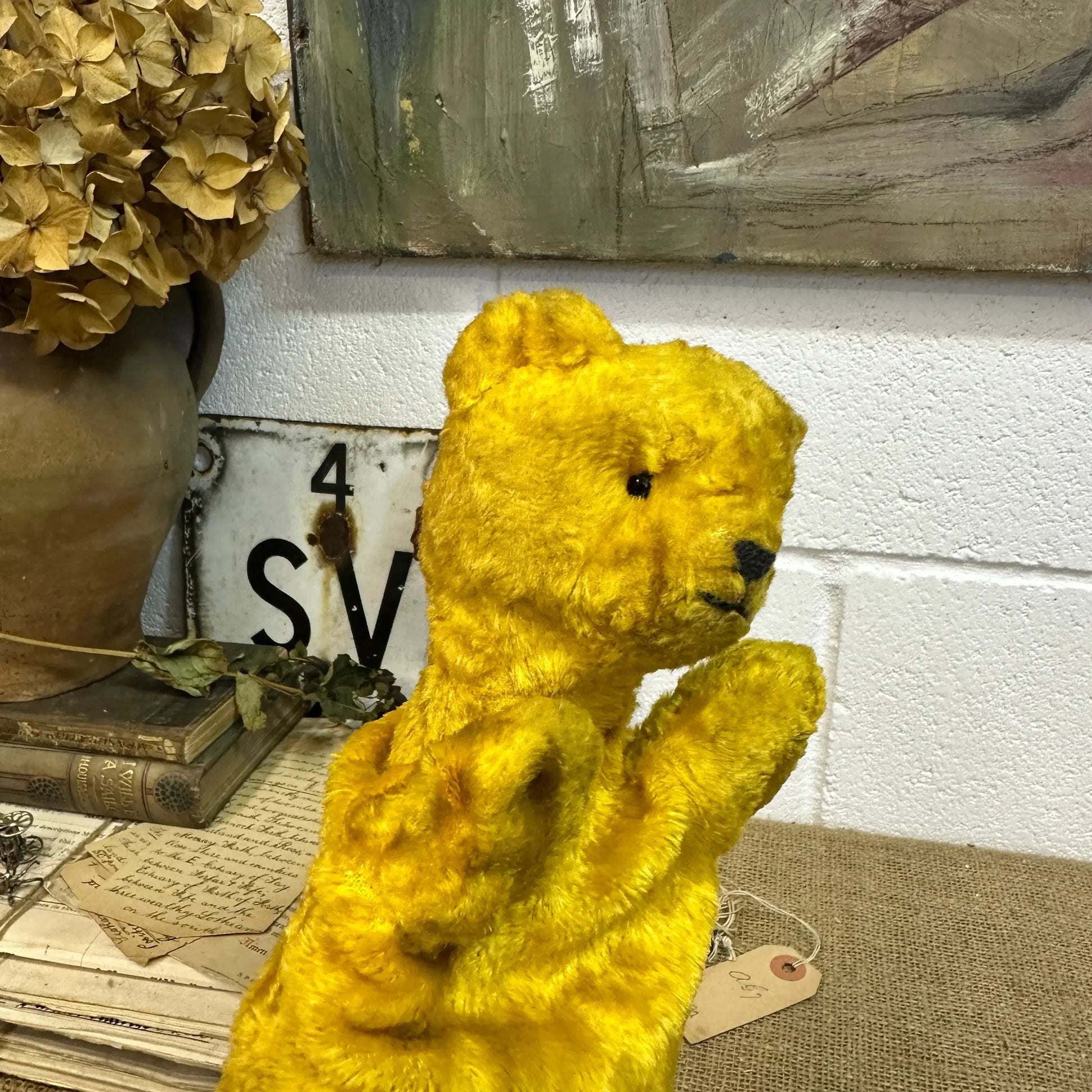 Vintage Sooty Glove Puppet - The Blind Mole