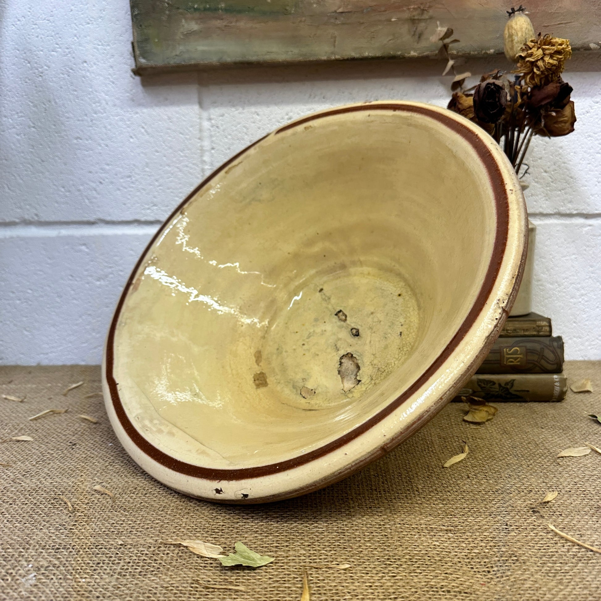 Antique Glazed Diary Confit Bowl Small - The Blind Mole