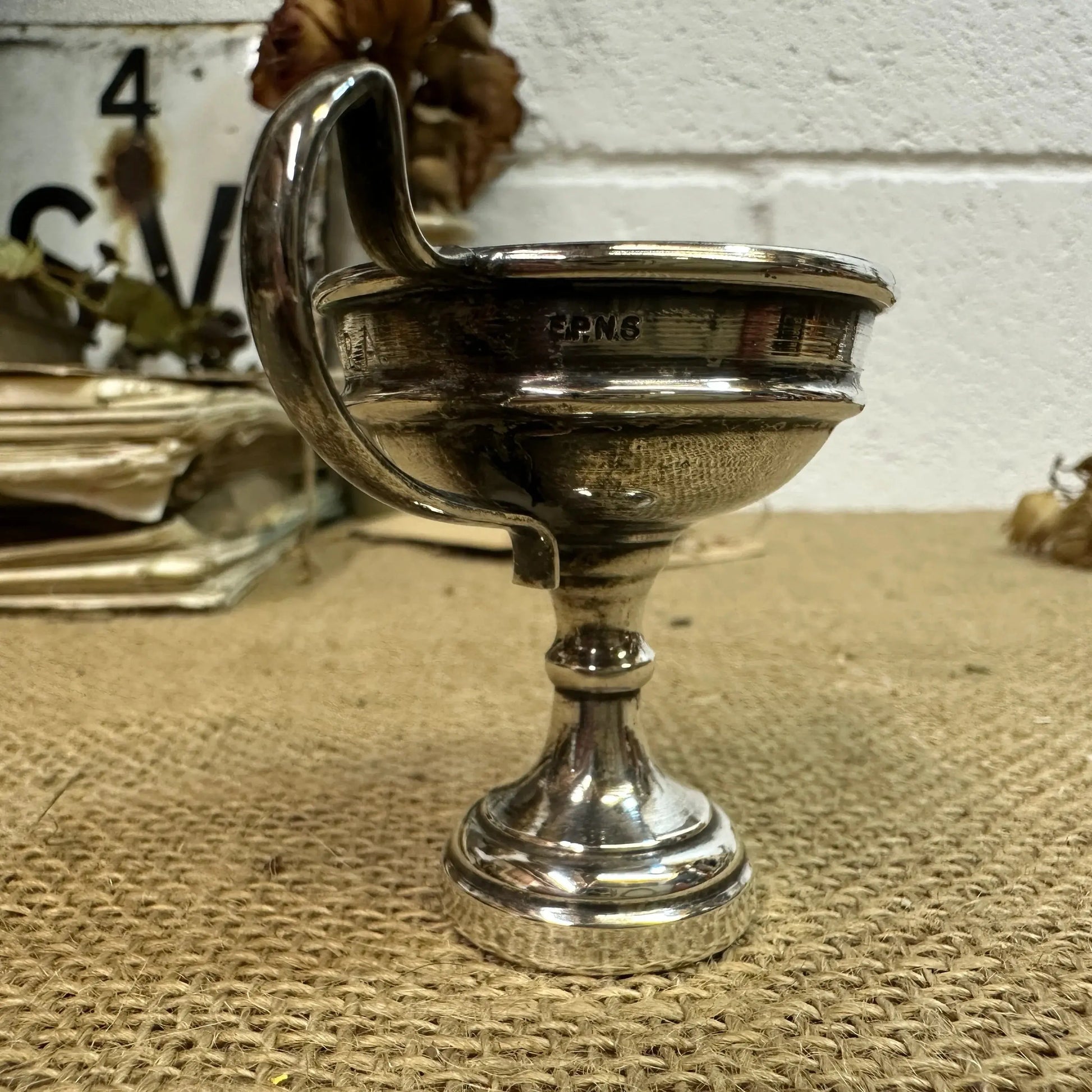 Small EPNS Decorative Trophy - The Blind Mole