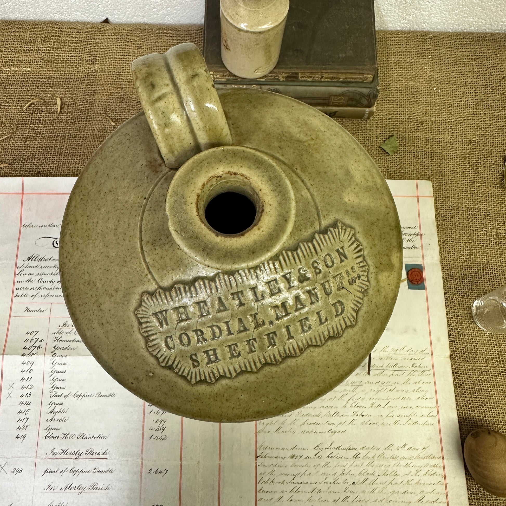 Large Stoneware Bottle Flagon Wheatley & Sons - The Blind Mole