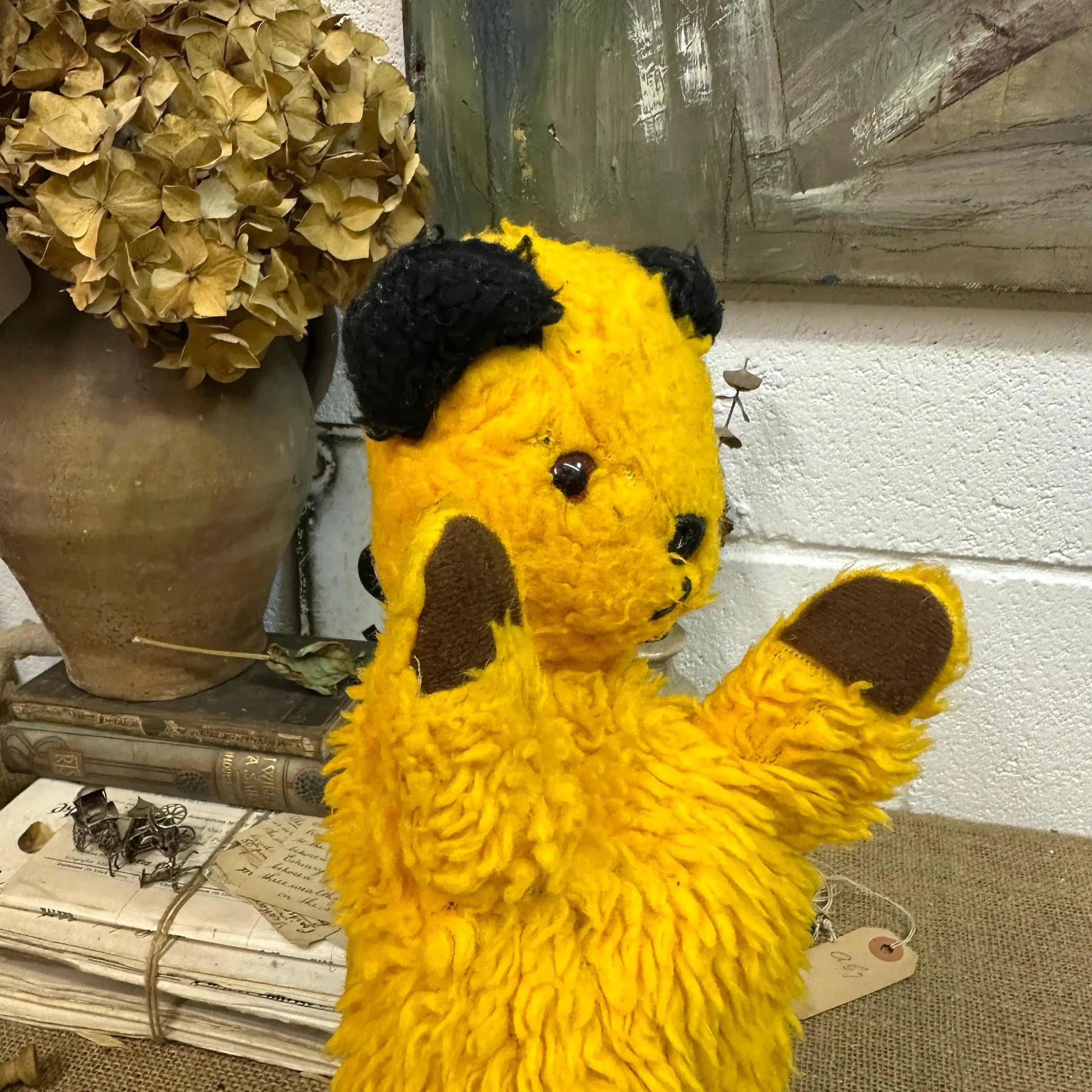 Vintage Chad Valley Sooty Glove Puppet - The Blind Mole