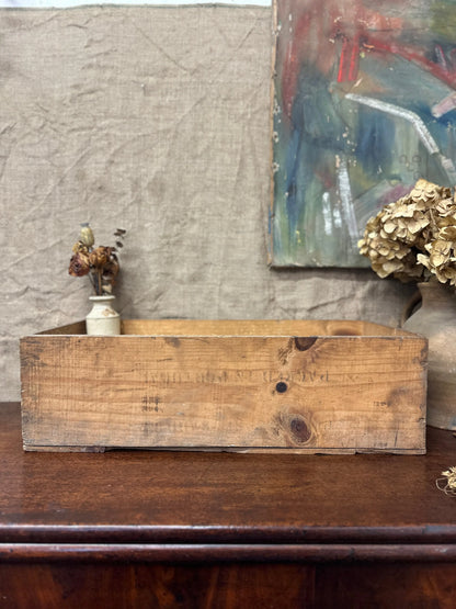 Wooden Crate The Blind Mole